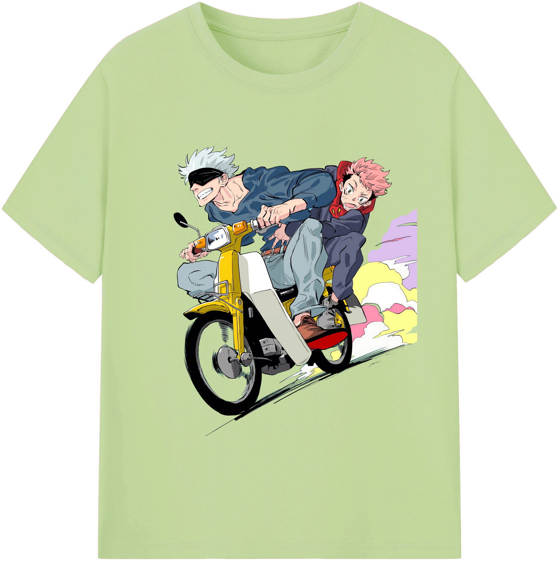 （画像用） 呪術廻戦 Jujutsu Kaisen 綿100％半袖Tシャツ（フロントプリント）